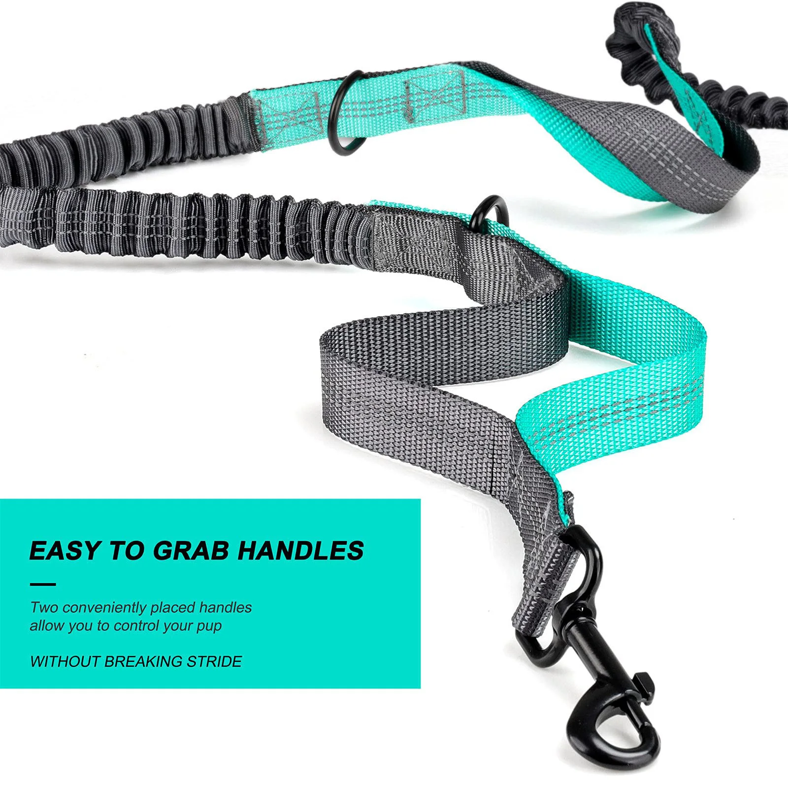 🐕🦺 Laisse mains libres extensible pour chien actif 🐕🦺 - Image 5