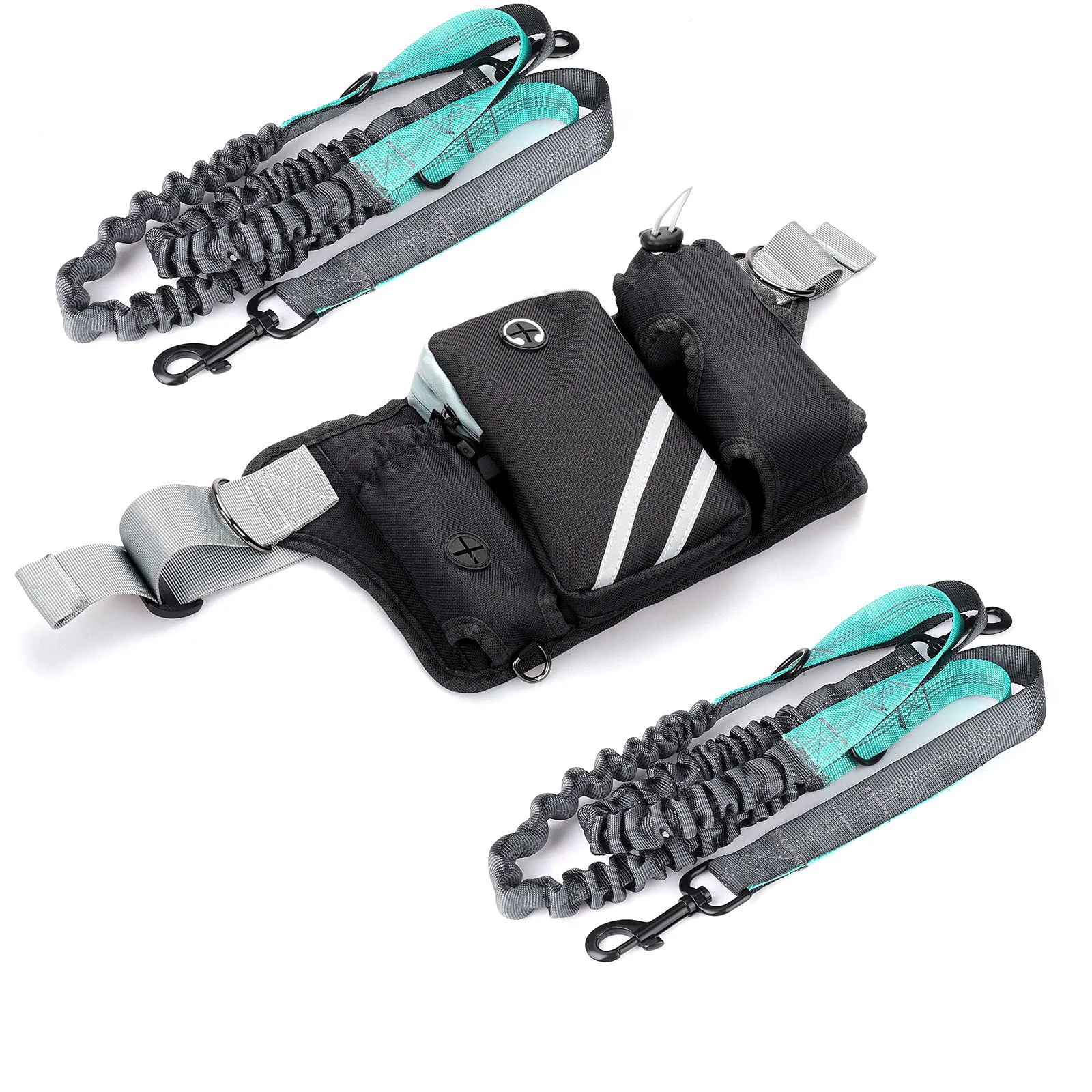 🐕🦺 Laisse mains libres extensible pour chien actif 🐕🦺 - Image 2