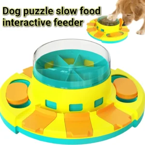🧩 Puzzle interactif anti-glouton pour chien