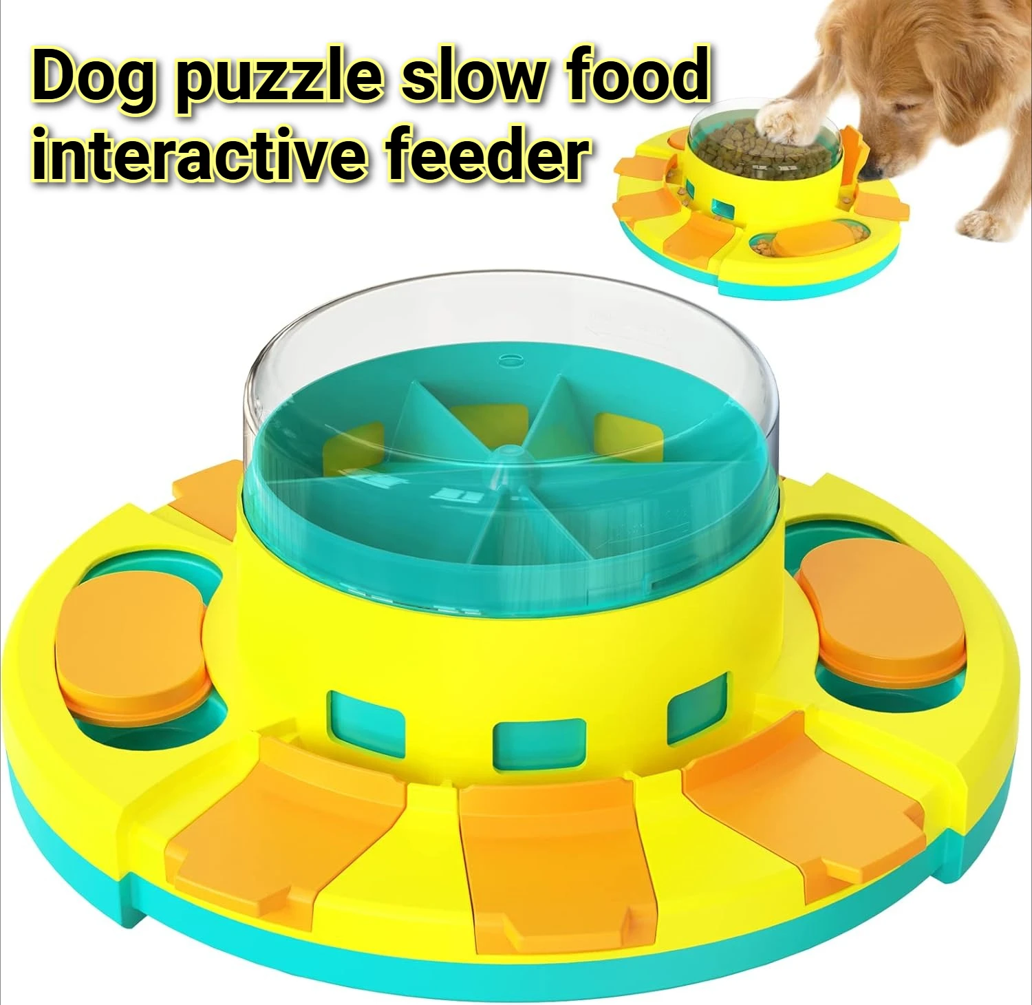 🧩 Puzzle interactif anti-glouton pour chien