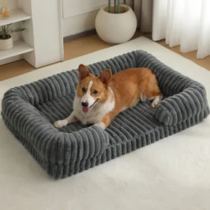 Coussin apaisant orthopédique à mousse mémoire pour chiens